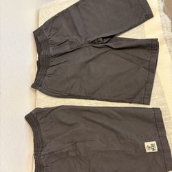 Boys Set of 2 Charcoal Grey Vans Shorts - Size M - Simi Valley