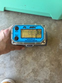 2 1/2” Irrigation Ultrasonic Digital Flow Meter w/ Sch 80 Tee Flomec Aquasonic Digital Flow Meter 2”