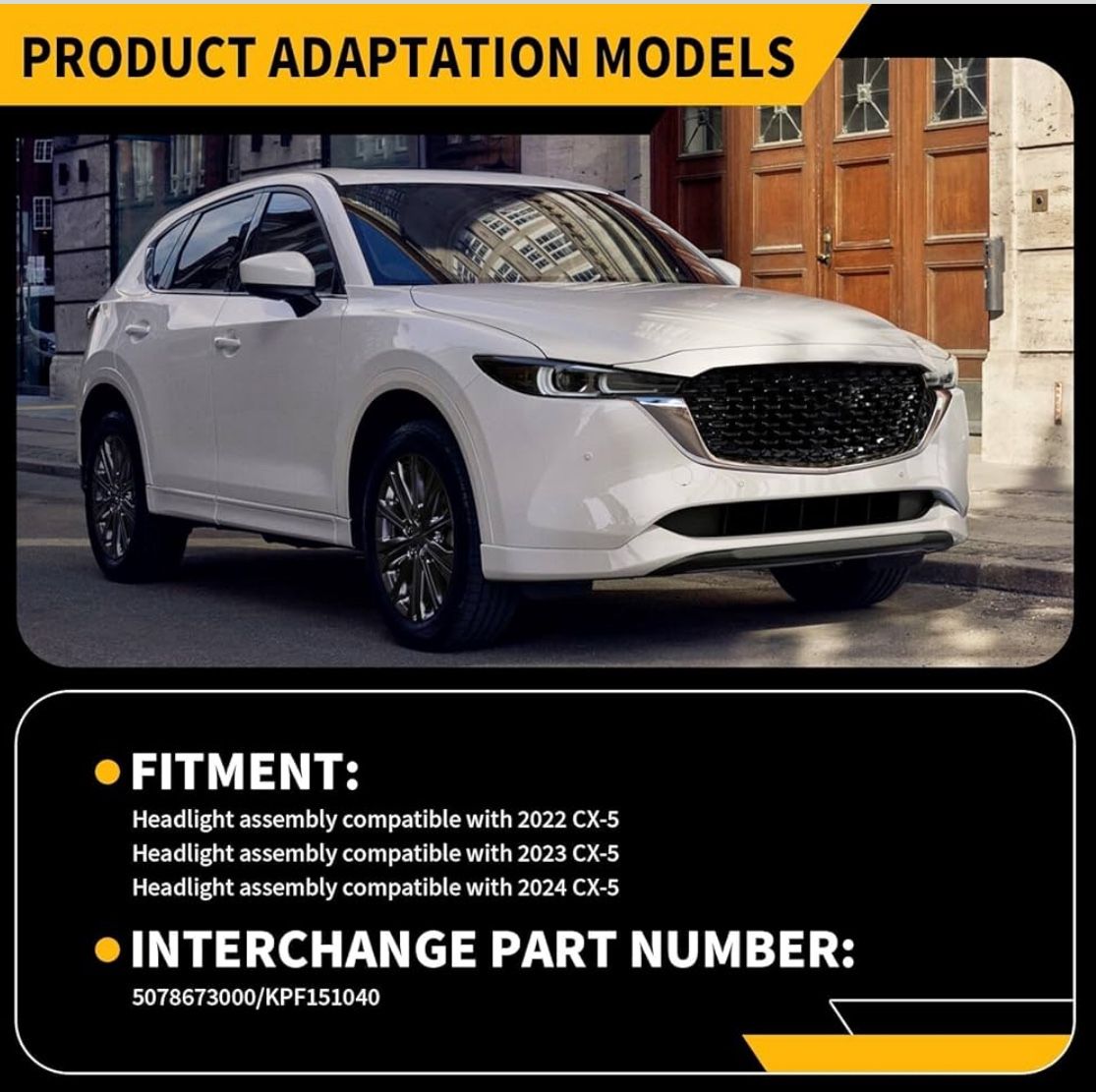 MAZDA CX-5 Headlight Assembly 