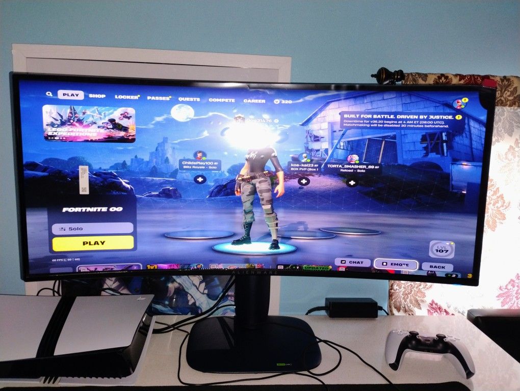 Alienware 34 240Hz QD-OLED Curved Gaming Monitor - AW3425DW - 34.2-inch WQHD (3440 x 1440) 240Hz 0.03ms Display, 1800R Curve, AMD FreeSync Premium Pro