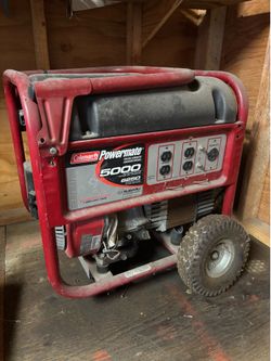 Coleman Powermate 5000 Watt Generator - Subaru Engine - As Is