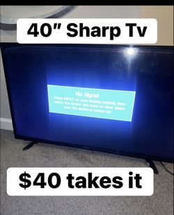40” TV