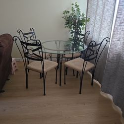 Glass Kitchen Table