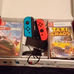 Nintendo Switch And 2 New Games