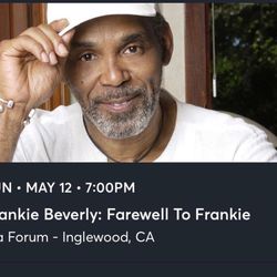 Frankie Beverly: Farewell To Frankie Tickets 