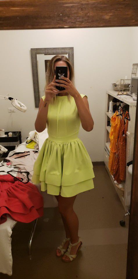 Yellow-green Dress