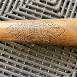 Vintage Baseball Bat