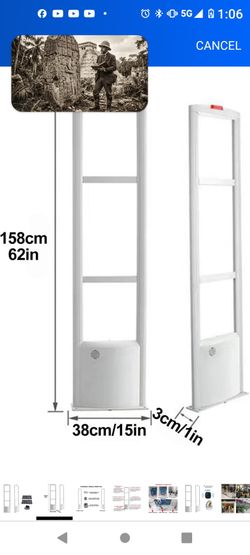 Retail Anti-Theft Equipment, 8.2MHz EAS Security System, Retail Security Tower, Dual