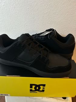 DC Work Crew Low-Top Sneakers Black