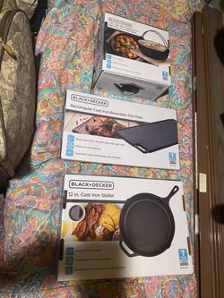 Black & Decker Cast Iron Cookware Set
