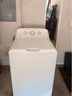 GE 4.0 cu. ft. Top Load Washer in White with Stainless Steel Basket, Heavy-Duty Agitator and Water Level Control