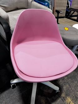 Small Office Desk Chair, Swivel Rolling Armless Task Chair
