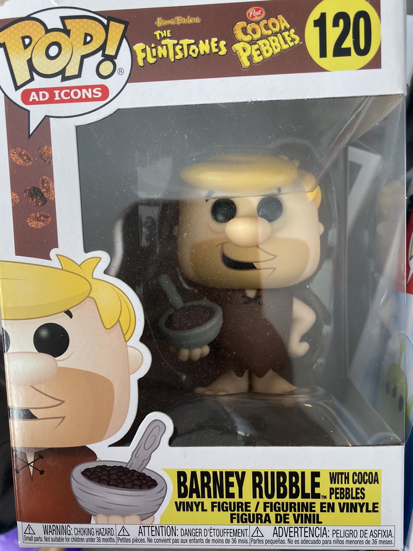 Barney Rubble Cocoa Pebbles Funko Pop