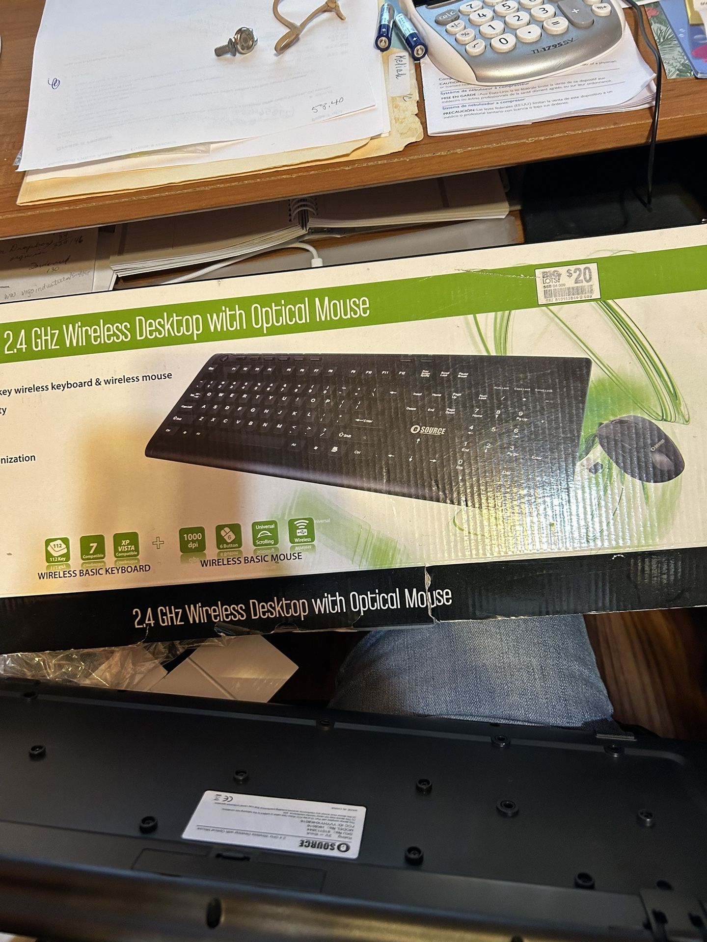 Cordless Keyboard And Mouse