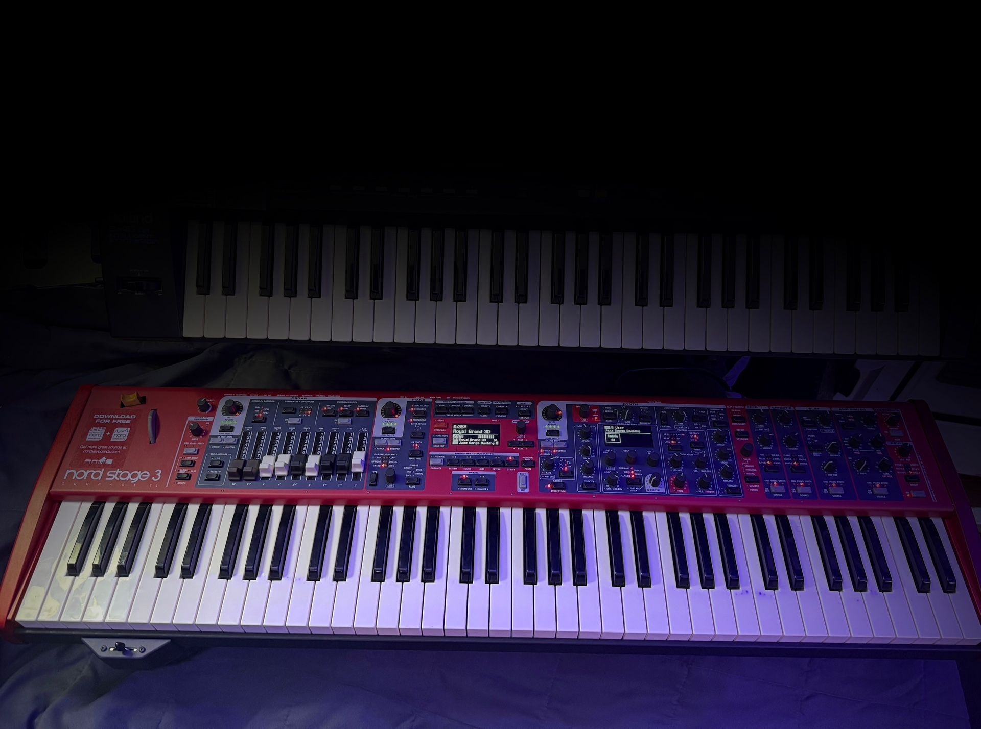 Nord Stage 3 Compact 73-Key Piano – Fully Loaded