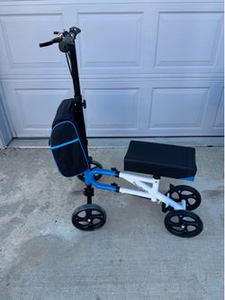 Hospital recommended KNEE Scooter- easier than crutches for recovery or after surgery of foot injury