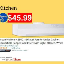 Under Cabinet Kitchen Hood 