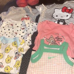 0-3M Clothes & Ugg Slides