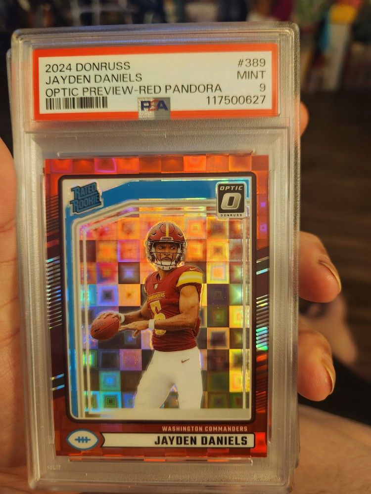 jayden daniels red pandora psa 9