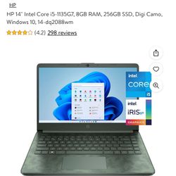 HP 14” i5 Laptop