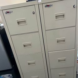 FireKing File Cabinets (4 drawer)