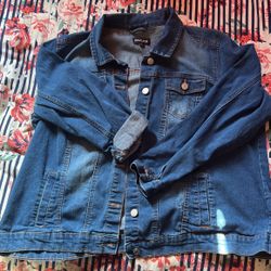 Jean Denim Jacket 2x