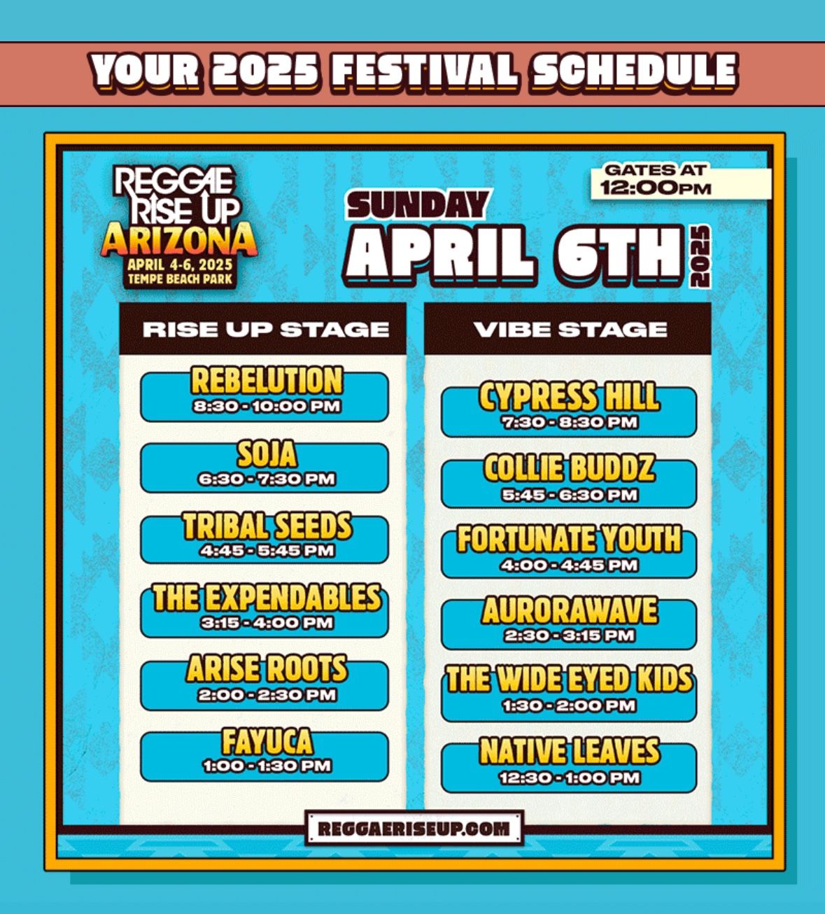 Reggae Rise Up - 2 Sun VIP Tix - Sold Out 