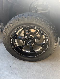 4 Tires with Rims Chevy Silverado 1500 truck