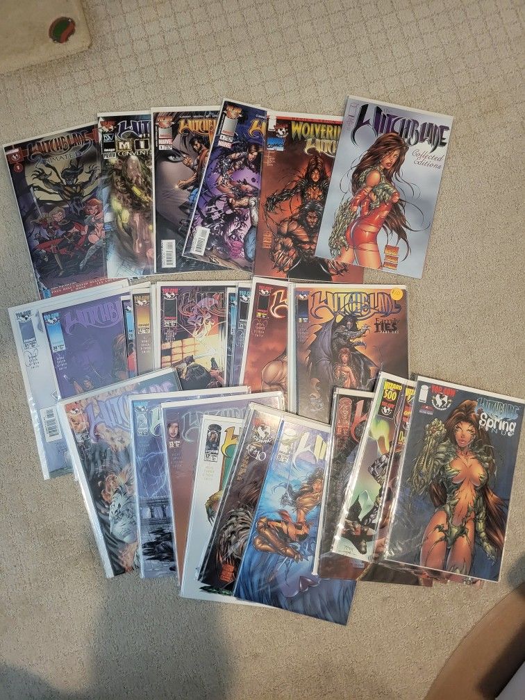 Comic Collector Collection Blow Out Sale, 2 Dollars Each- Marvel, DC, Witchblade, Spawn, Darkness, X Men, And More