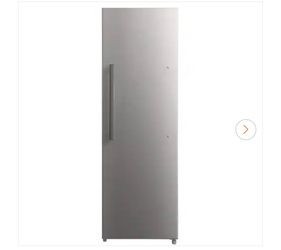 11 cu. ft. Convertible Upright Freezer in Stainless Look with Adjustable Shelving, Garage Ready