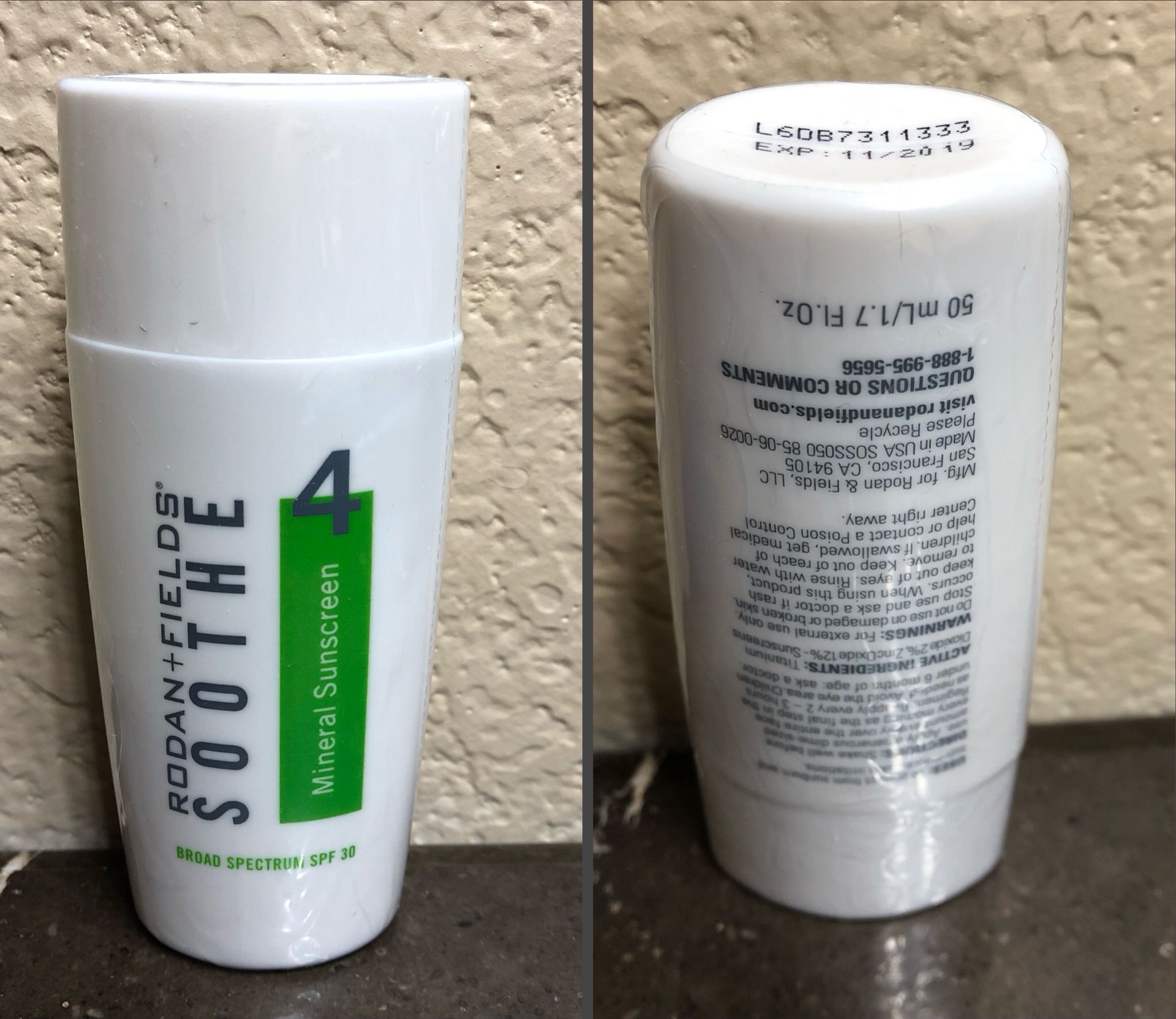 Rodan & Fields Soothe Sunscreen SPF 30