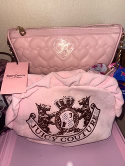 juicy purse, juicy makeup bag