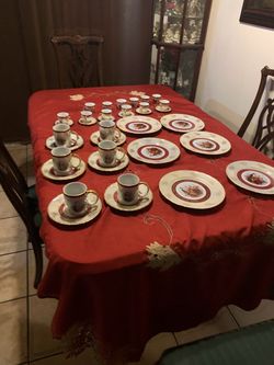 Vintage set porcelana