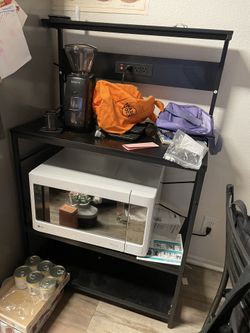 Kitchen Shelf For Microwave or Coffee Station