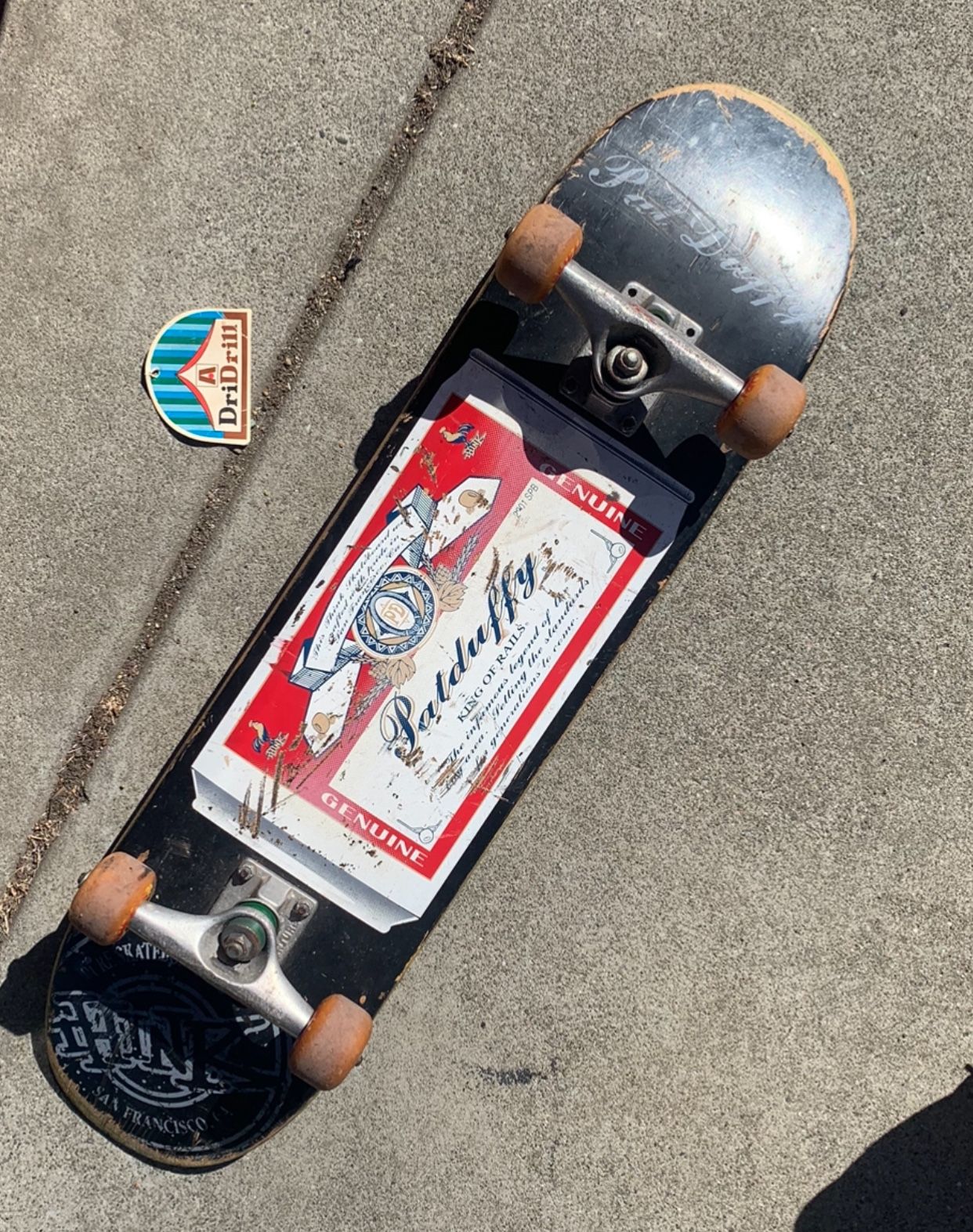 Pat Duffy x Think Skateboards - "Budwieser" Board