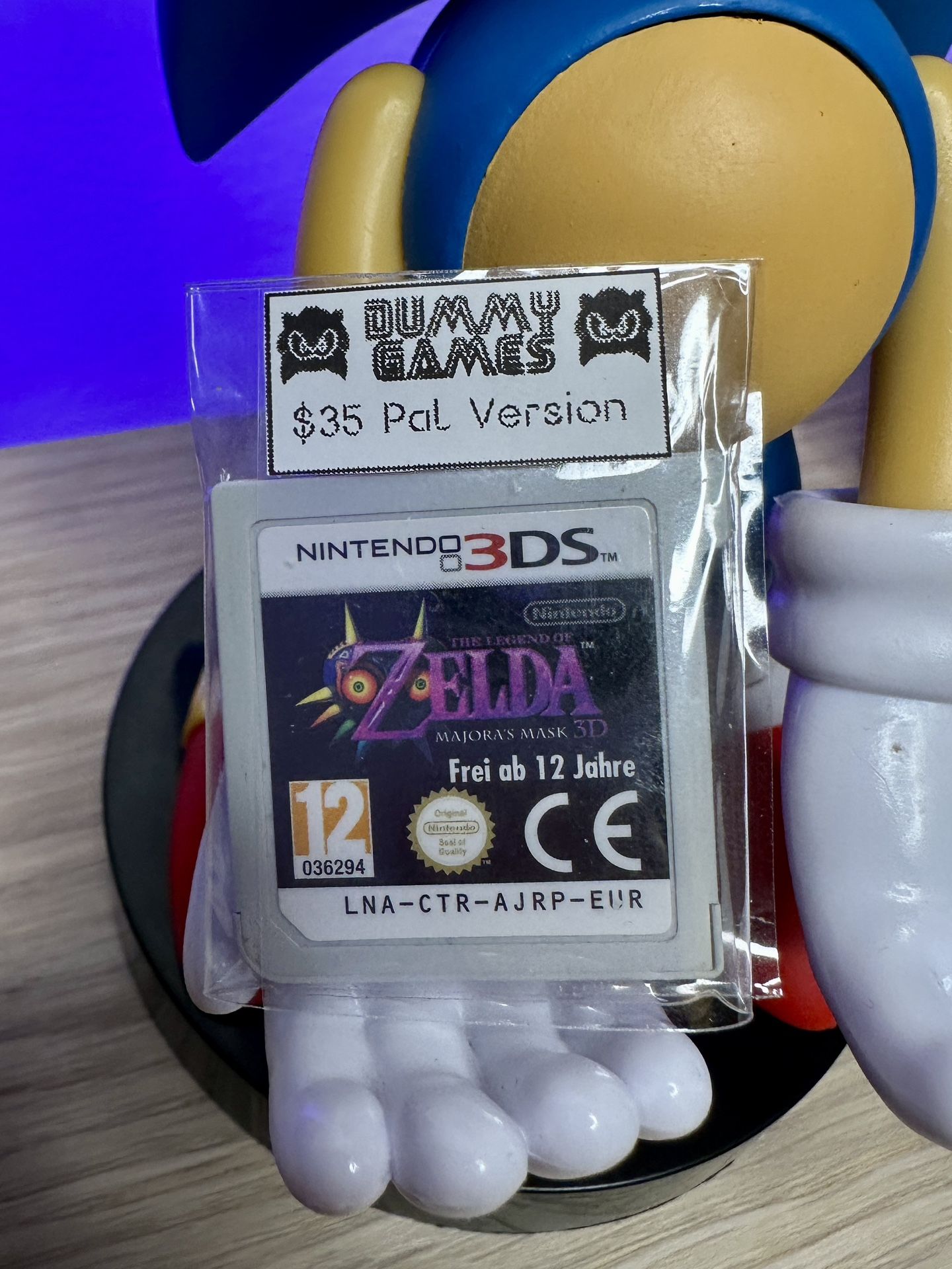 Zelda Majora’s Mask 3D PAL Version (EU)