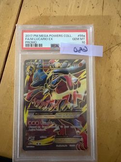 Pokemon PSA 10 M Lucario Promo