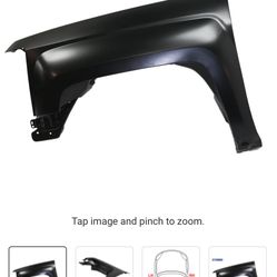 2018 Chevy Silverado 2500 Hd Driver Side Fender