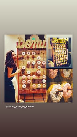 Donut Wall  - Dark Wood - 6Ft