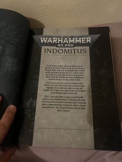 Warhammer 40K Hard Cover Indomitus Core Book