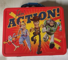Toy Story 4  "Takin' Action" Metal Lunch Box