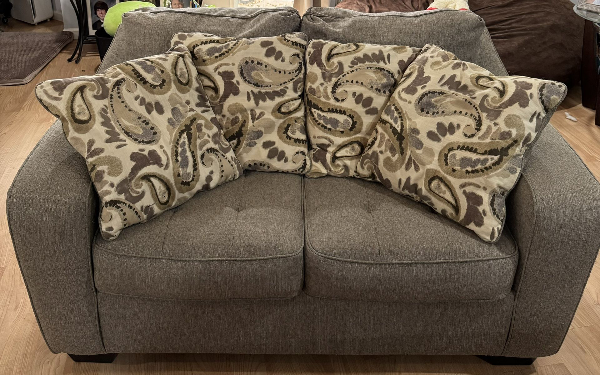 Living Spaces Loveseat Sofa