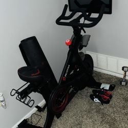 Basically brand new Peloton Bike