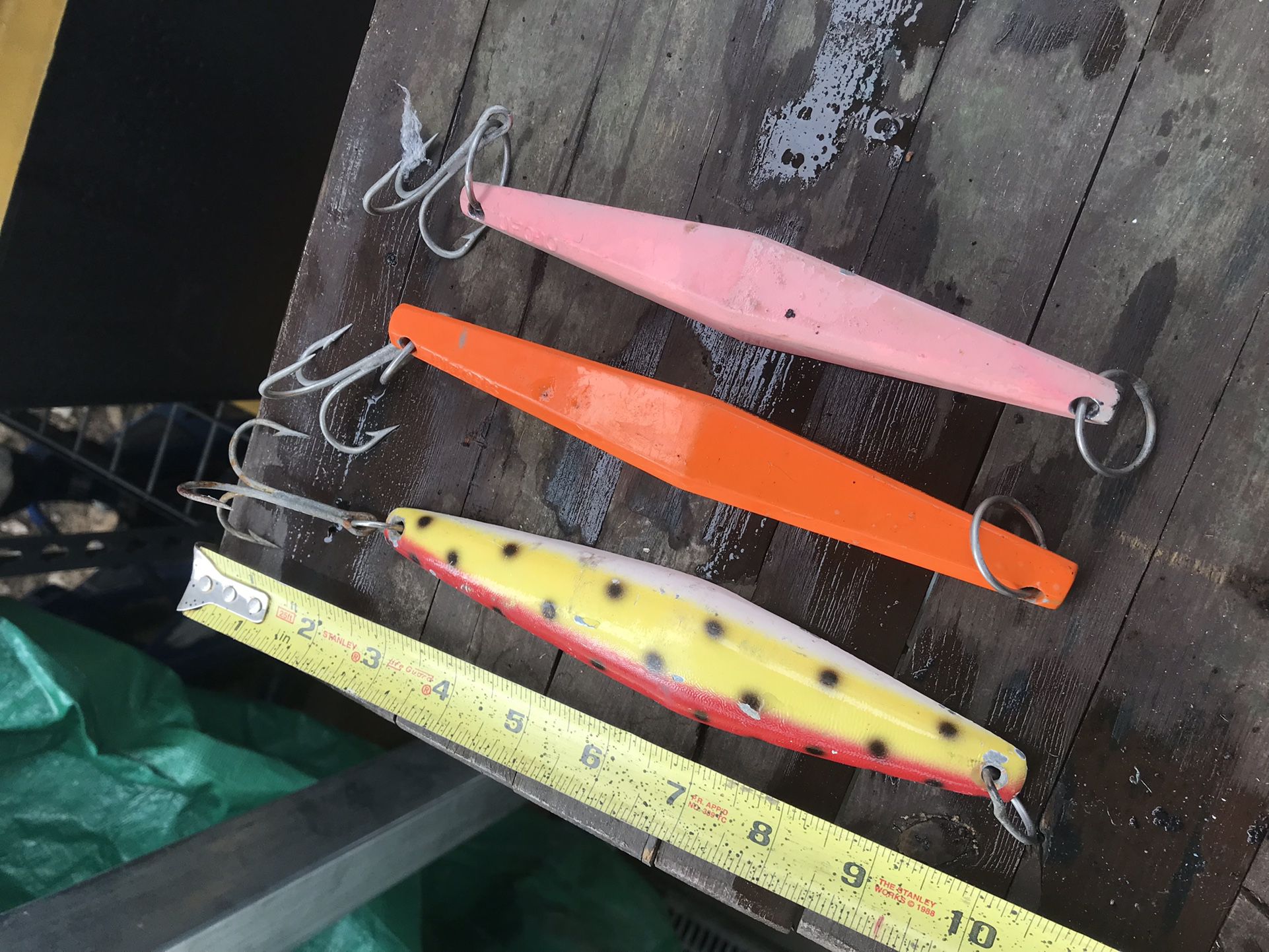 Fishing irons- 16 oz and 12oz-