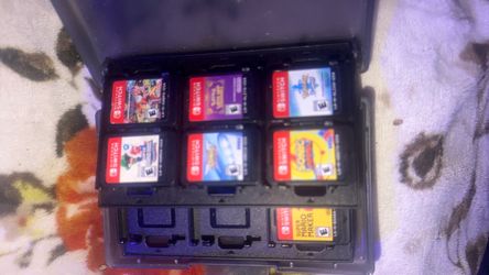 Switch games lmk 13 games for 350 I’ll negotiate price