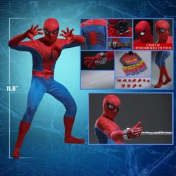 Hot Toys TMS165 Spider-Man 1977 Marvel 1/6 Figure Limited Edition of 600