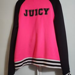 Juicy Couture Sz XL Hot Pink Jacket EUC 