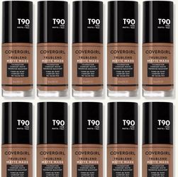 112 Pieces COVERGIRL TruBlend Matte Made Liquid Foundation, T90 Tawny, 1 fl oz, Matte Foundation