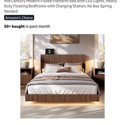 Queen Size Bed Frame 