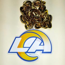 Los Angeles Rams 3D Foam Necklace Chain